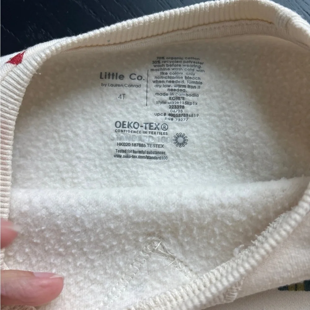 Little Co. Winter Sweatshirt